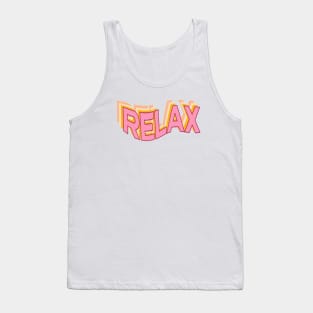 Unwind in Style with Relax - Your Peaceful Haven Awaits Tank Top